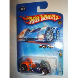 Hot Wheels Mattel 2005 First Editions 1:64 Scale Drop Tops Purple & Orange Flattery Die Cast Car #026