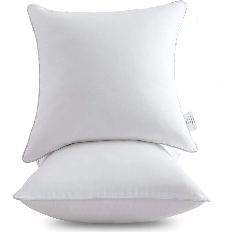 Oubonun 28 x 28 Euro Pillow Inserts with 100% Cotton
