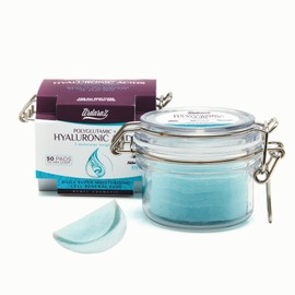 Ardaraz Cell Renewal Discs with Hyaluronic and Polyglutamic Acid. Mild Exfoliating Face. Volume and Anti-Wrinkle Effect. Face Scrub for Daily Use 50 Units