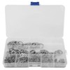 300pcs Serrated Lock Washers External Star Washers M2.5 M3 M4