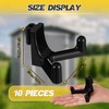 Yaocom 10 Pcs Plastic ABS Tool Hooks Compatible with Lifetime