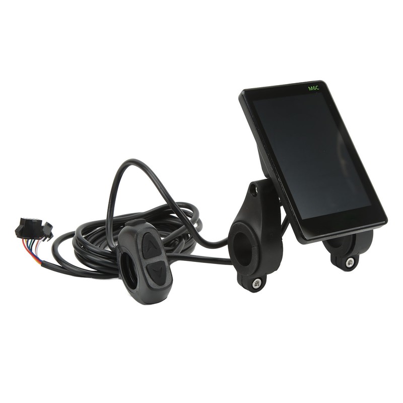 Electric Bike Brushless Controller M6C LCD Display 36/48V 500W ABS
