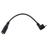 LUORNG Audio Adapter Cable Black Micro USB to 3.5 Female