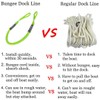 MOPHOEXII 2 Pack Bungee Dock Line and Anchor Line Stretches