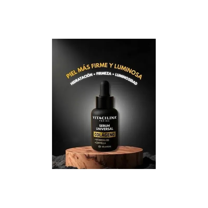 Vitacilina Sérum Facial Colágeno 5ml Hidratación Día y Noche