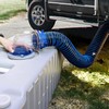 SheeChung 3FT RV Sewer Hose, Short Camper Sewer Hose for
