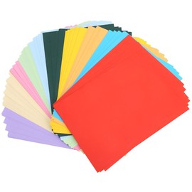 Hojas de Colores Tamaño Carta 100 Hojas, Paquete 10 Tarjetas con Diferentes Colores Cartulina, 8.27 x 11.69 pulgadas