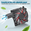 120mm 12V BBQ Blower Fan ,120mm x 32mm Dual Ball