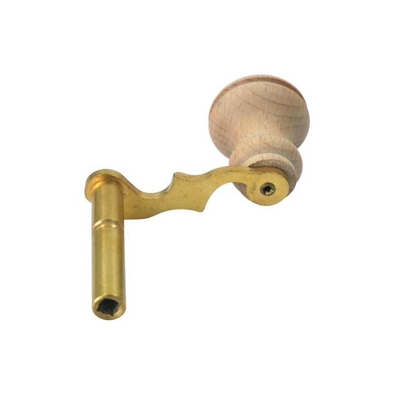 Modern Grandfather Clock Winding Key Crank Winder Mainspring Key Clock