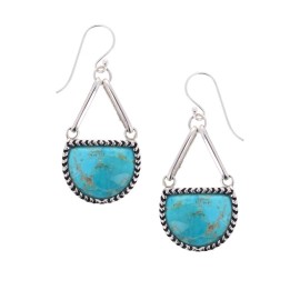Unbranded Desert Sky Earrings, Genuine Turquoise Earrings, Western & Boho Inspired