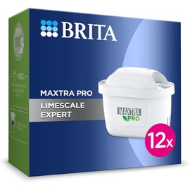 BRITA MAXTRA PRO Limescale Expert Water Filter Cartridge 6 Pack (NEW) - Original BRITA refill for ultimate appliance protection, reducing impurities, chlorine and metals
