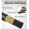 NAVOHEVEN 3/8" Pressure Washer Hose 50FT 4800 PSI, Kink Resistant