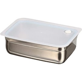 Pearl Metal HB-5052 Storage Container, Stainless Steel, With Valve