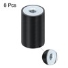 sourcing map 8Pcs 25 x 40mm M8 Thread Female Rubber