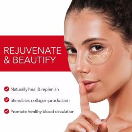 Shhh!...it's a secret! Almohadillas De Gel De Colágeno Con Purpurina.