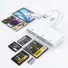 5-in-3 Memory Card Reader, USB OTG Adapter & SD Card