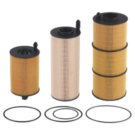 GETOPAUTO 2272926PE 2272926B 2253989 Filter Kit Compatible with Paccar MX13 EPA21 Peterbilt DAF Kenworth Trucks Engine
