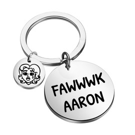 SEIRAA Love Reality TV Keychain Kaylor And Aaron Gifts Fawwwk Aaron Gifts Kaylor Inspired Keychain (FAWWWK AARON CA)