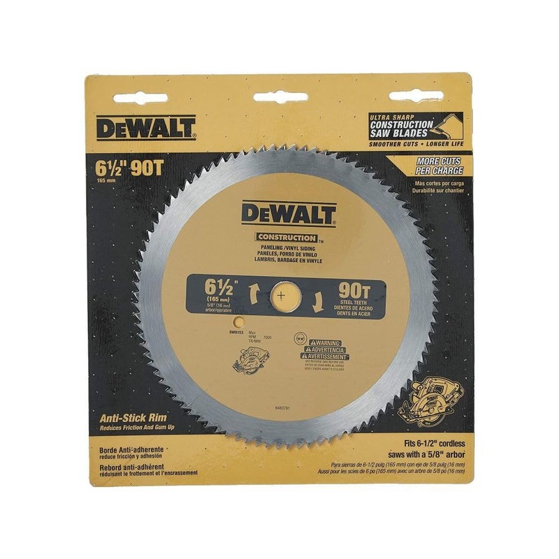 DEWALT 6-1/2-in Vinyl Cutting Blade
