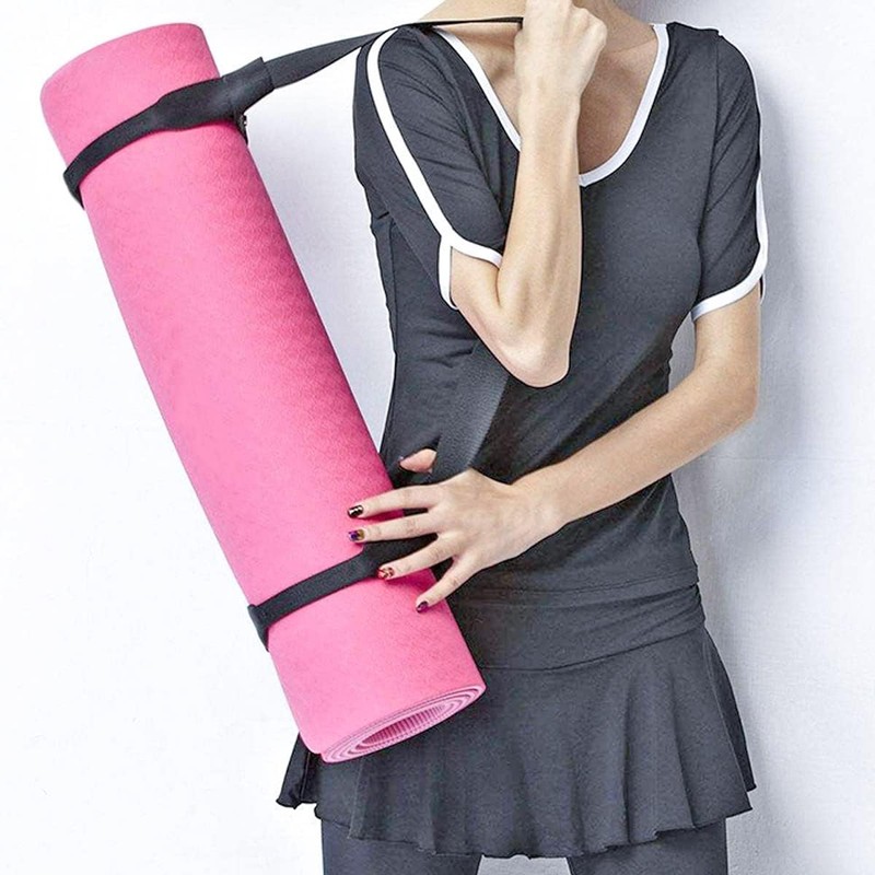 ZYWQ Yoga Mat Carrier Strap, Adjustable Thick Straps Sling for