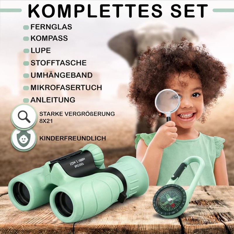 Binoculars for Children - Ideal Gift for Boys and Girls