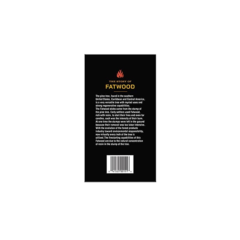 Pine Mountain StarterStikk 100% Natural Fatwood Firestarting Sticks, 5 Pound