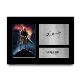 HWC Trading A4 Colin Farrell Daredevil Bullseye Gifts Printed Signed Autograph Picture for Movie Memorabilia Fans