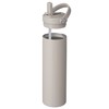 Vinsun Thermal Flask, Beige, 750 ml Straw, Leak-Proof, Double-Walled Insulated,