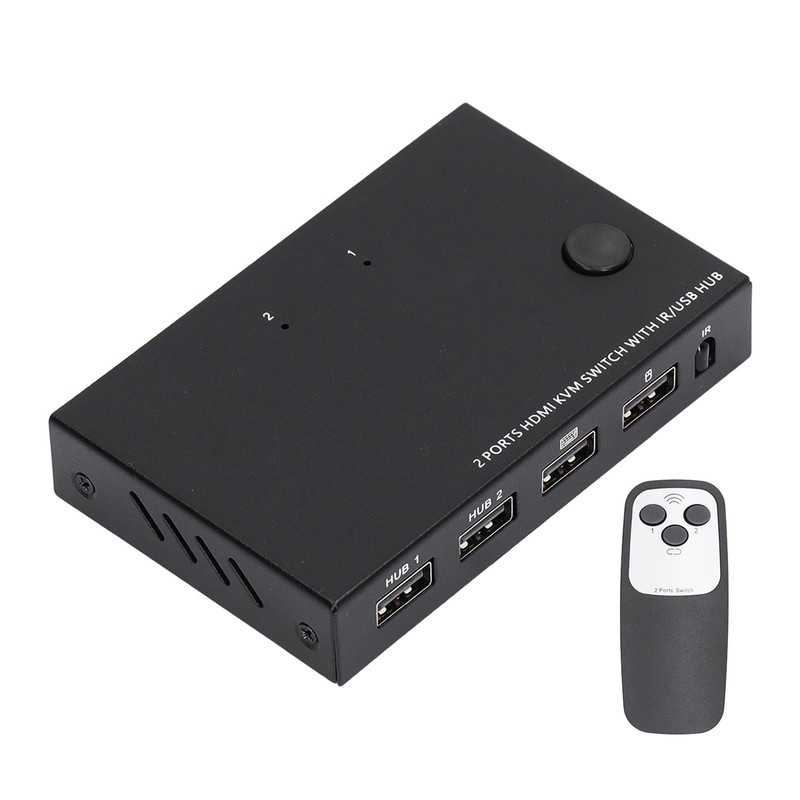 2 in 1 Out KVM Switch 3840 X 2160 Resolution