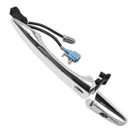 Saihisday Door Handle Exterior Chrome Front Door Handle Left Driver Side Outside Smart Entry Keyless Replacement for Infiniti EX35 FX35 FX50 QX50 QX56 QX60 QX70 QX80 2008-2020, 806461BA0A 806401BA0A
