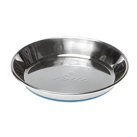 Rogz 384845 Anchovy Stainless Steel Bowl for Cat, Blue
