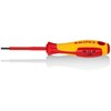 Knipex Screwdriver for hexagon socket screws burnished, insulating multi-component handle,