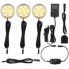 Meigour Under Cabinet Lights, Round LED Pucks for Closet Shelf
