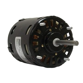 Fasco D1121 3.3" Frame Open Ventilated Shaded Pole Evaporator Coil and Refrigeration Fan Motor with Sleeve Bearing, 1/20HP, 1550rpm, 208-230V, 60Hz, 1 amps