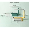 Adjustable and Easy to Use Telescopic Sink Sponge Soap Storage