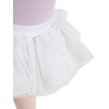 Capezio Women's 11310c Glitter Tutu, White, M, White