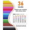 Four Candies Mechanical Colored Pencils, Erasable Mechanical Pencils with Sharpener