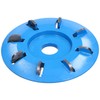 Wood Carving Disc 8 Teeth Carbon Steel Woodworking Arc Tea