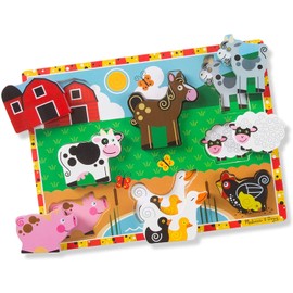 Melissa & Doug Farm Chunky Puzzle