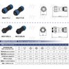 HangTon SD20 2 Pin Right Angle Male Plug Socket Waterproof