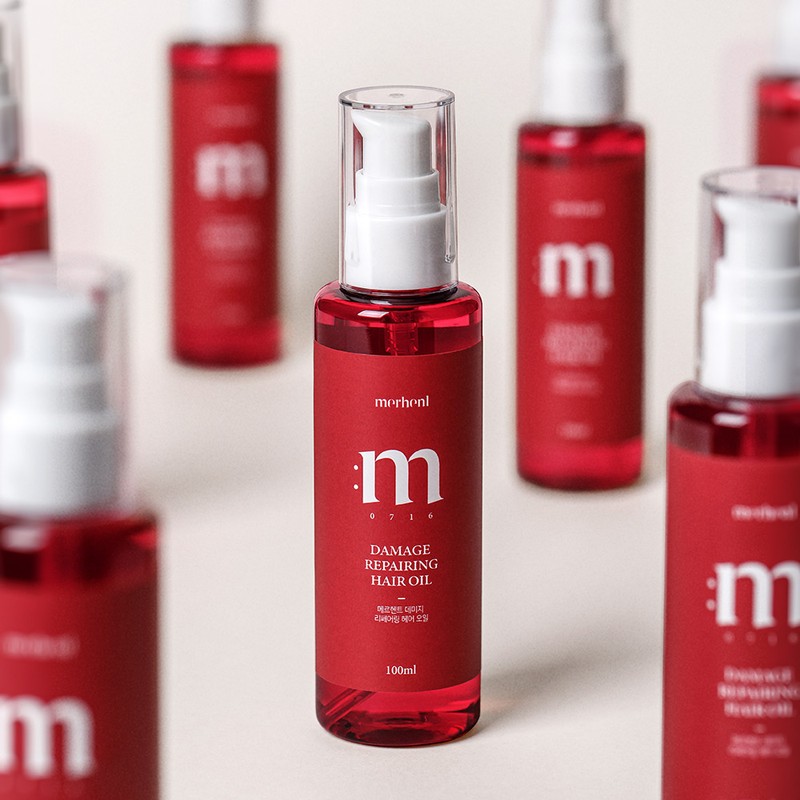 Merhent Damage Repairing Hair Oil, 100ml, 2 pieces