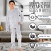 A2Z 4 Kids Childrens Warm Fleece Twosie Crew Neck Pyjamas