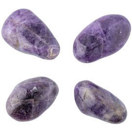 Earth Story Amethyst Tumblestone Small - Set of 5
