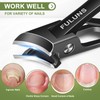 Toenail Clippers for Men Thick Nails,Slanted Curved Ingrown Nail Clippers