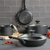 Farberware Power Base Nonstick Cookware/Pots and Pan Set, 12 Piece
