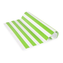 LockerLookz Locker Wallpaper - Green Stripe - 24 pieces