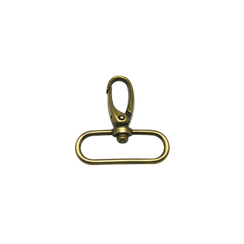 Wuuycoky Bronze 1" Inner Diameter Oval Ring Small Olive Buckle