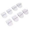 8 PCS Spray Bottle Holder ABS Save Space Strong Adhesive