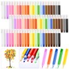 Supkiir 72Pcs Suncatcher Paint Pens Bulk, 10ml 24 Colors DIY