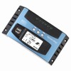 MPPT 100A Solar Charge Controller Dual USB LCD Display 12V